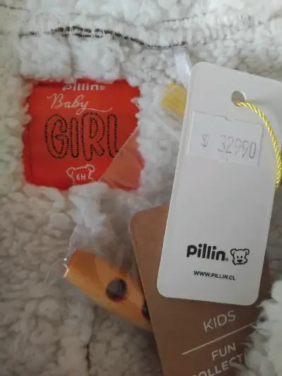 Abrigo de niña Pillin 6M - miniatura 2