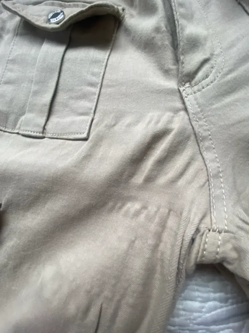 Jeans cargo beige - 2