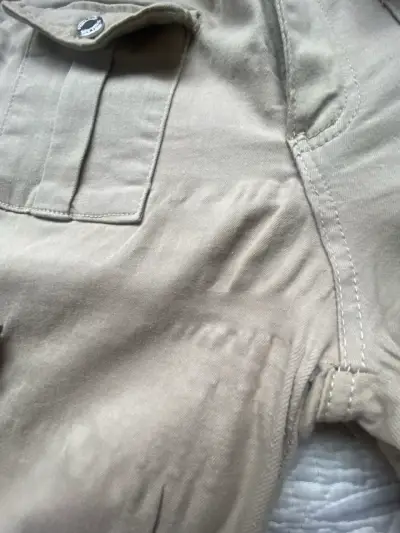 Jeans cargo beige - miniatura 2