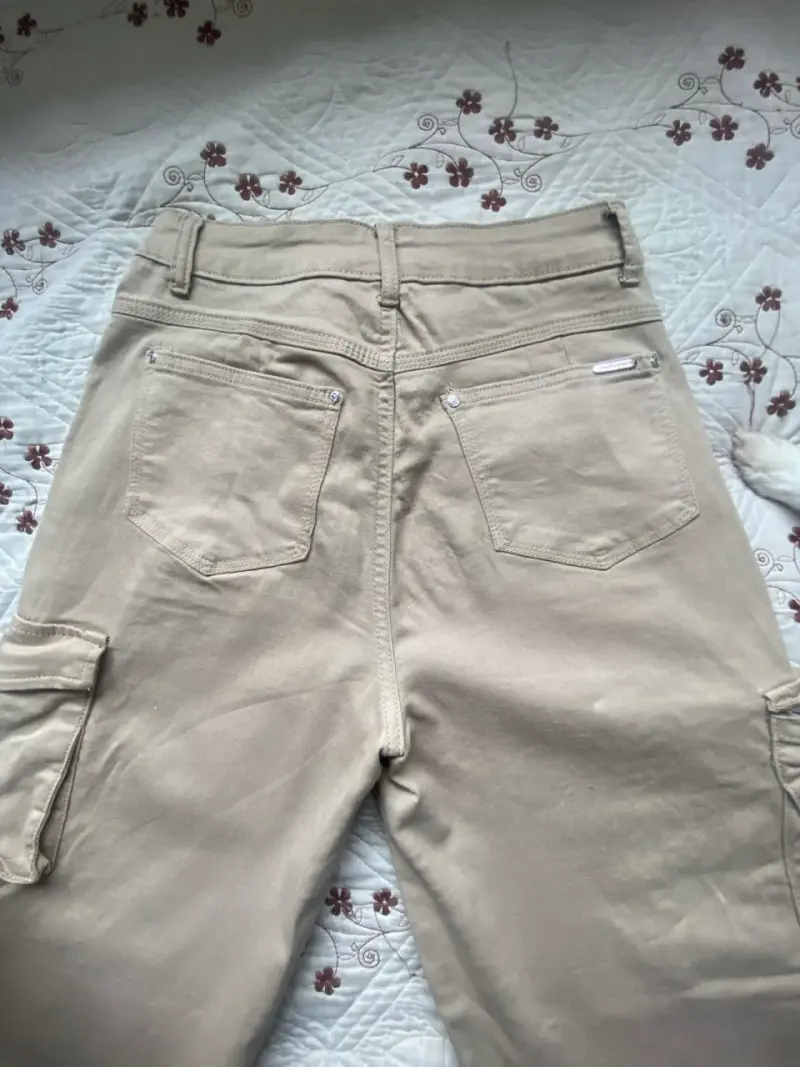 Jeans cargo beige - 6