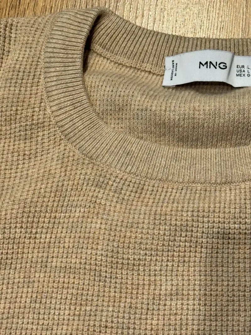 Suéter beige MANGO MAN - 4