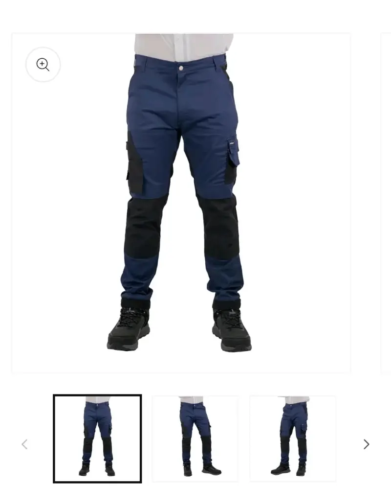 Pantalón Cargo HW azul - 2