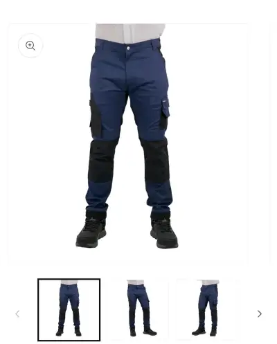 Pantalón Cargo HW azul - miniatura 2