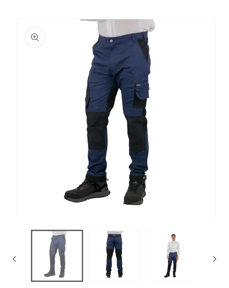 Pantalón Cargo HW azul - 3