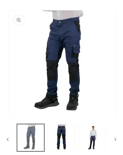 Pantalón Cargo HW azul - miniatura 3