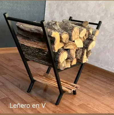 Estructura metálica leñero - miniatura 2