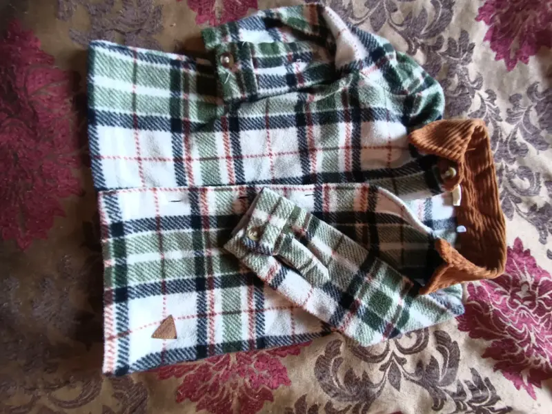 Camisa de franela a cuadros