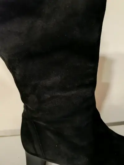 Botas negras de gamuzanro.38 - miniatura 2