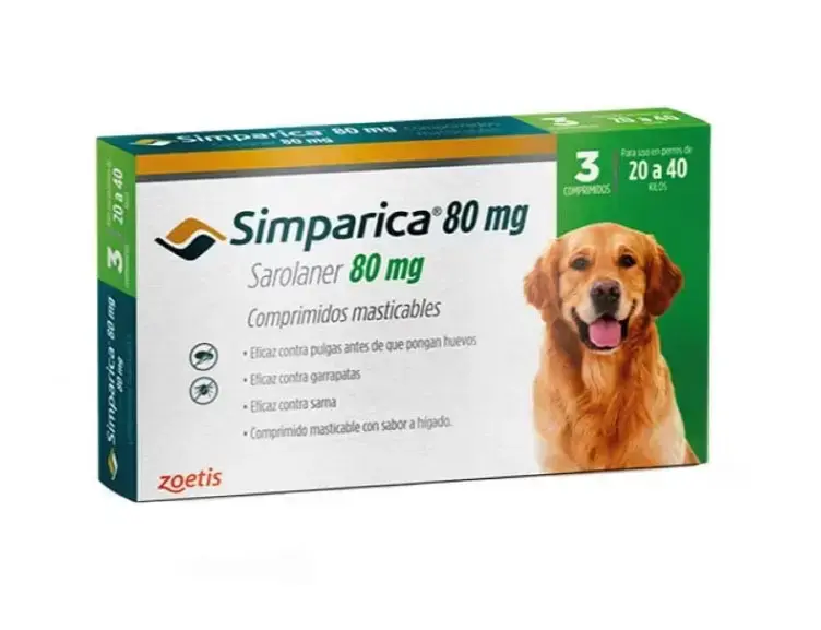 Simparica 80 mg 3 Comprimidos - 1
