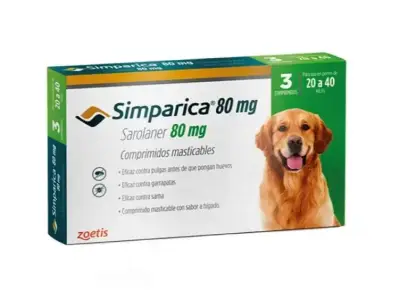 Simparica 80 mg 3 Comprimidos - miniatura 1