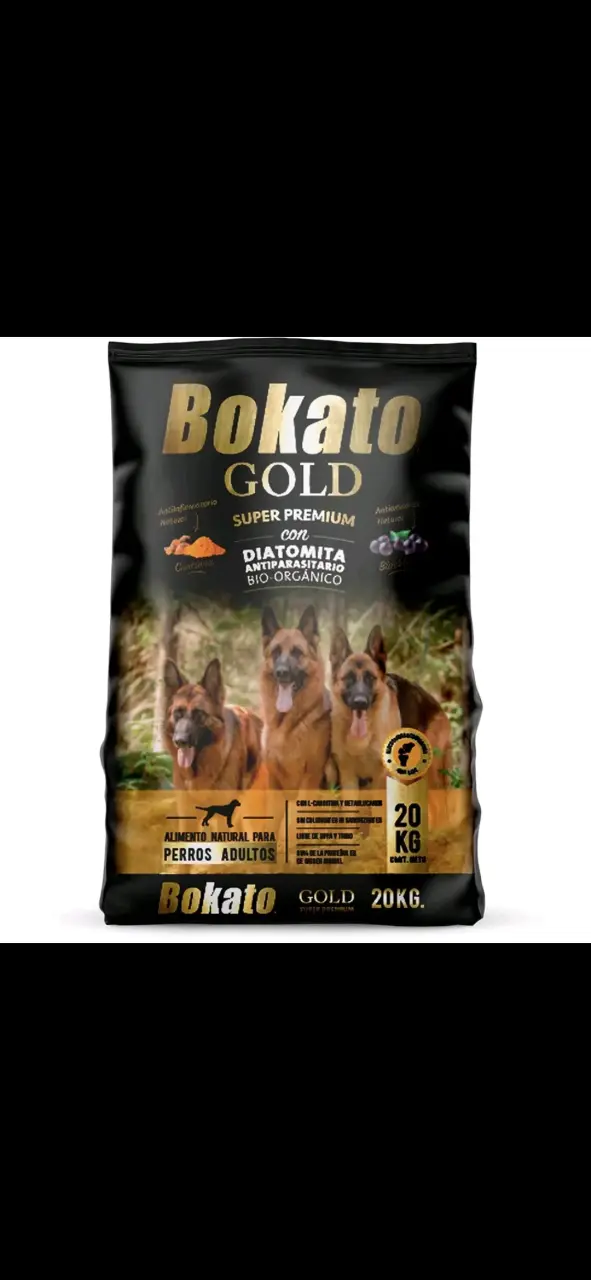 Alimento Bokato Gold para perros