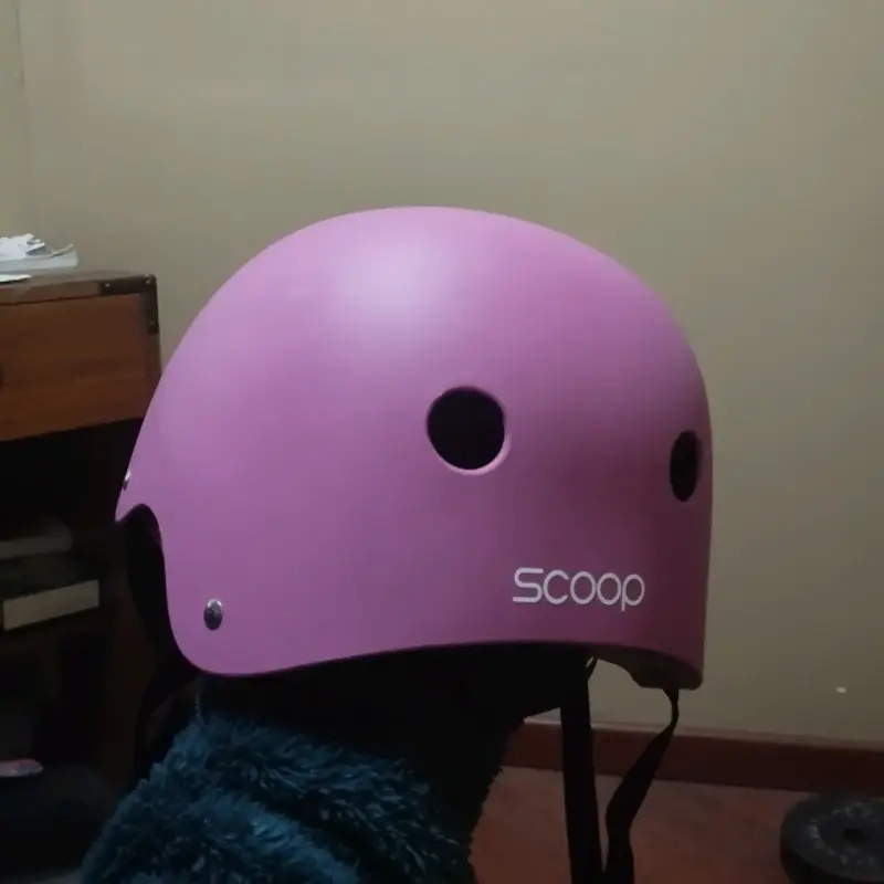 Casco rosa para bicicleta Scoop - 2