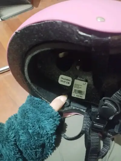 Casco rosa para bicicleta Scoop - miniatura 3