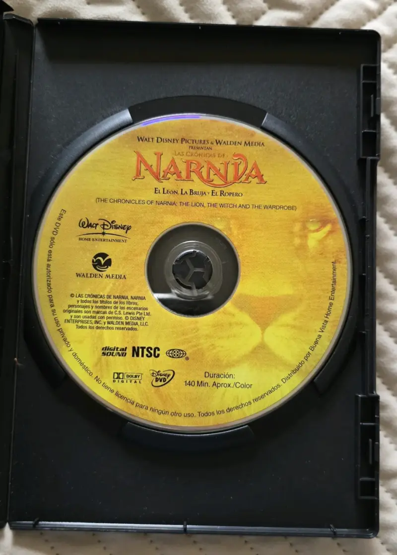 DVD Las Crónicas de Narnia - 2