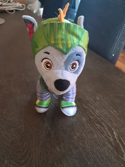 Peluche de perro disfrazado paw patrol - miniatura 1