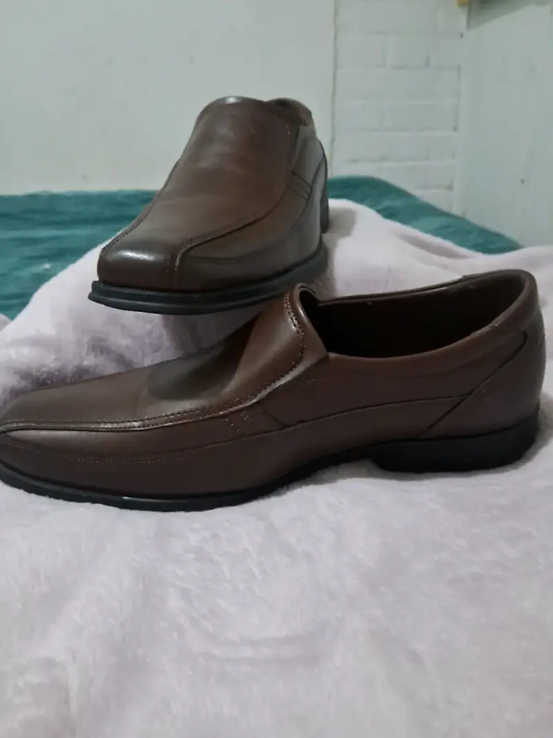 Zapatos formales café - 4