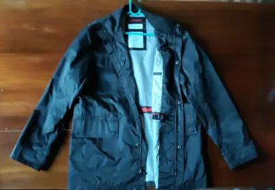 Parka negra impermeable CK - miniatura 1