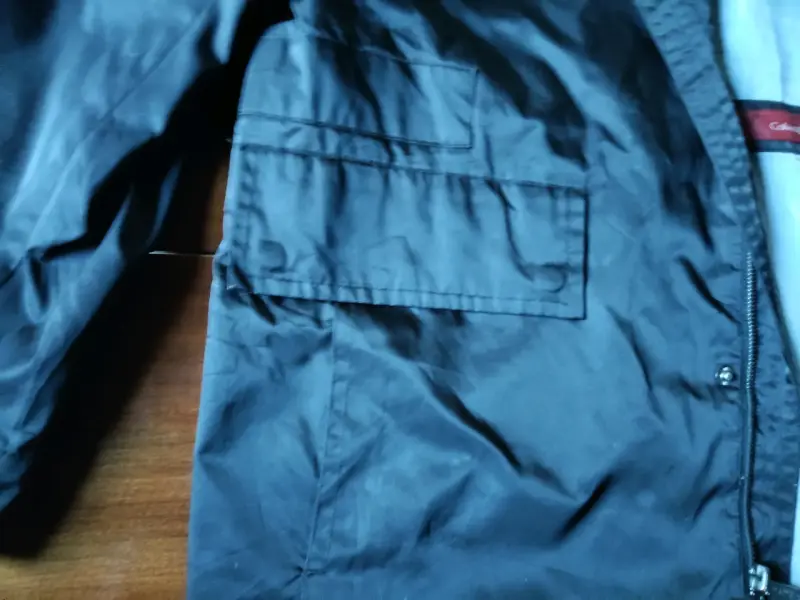 Parka negra impermeable CK - 3