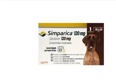 Simparica 40 a 60 kg x 1 comprimido - miniatura 1