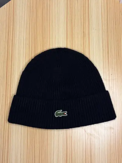 Gorro de lana lacoste de punto - miniatura 1