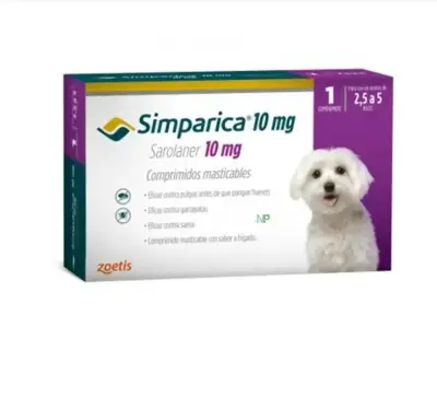 Simparica 2,5 a 5 comprimido x 1 comprimido - miniatura 1