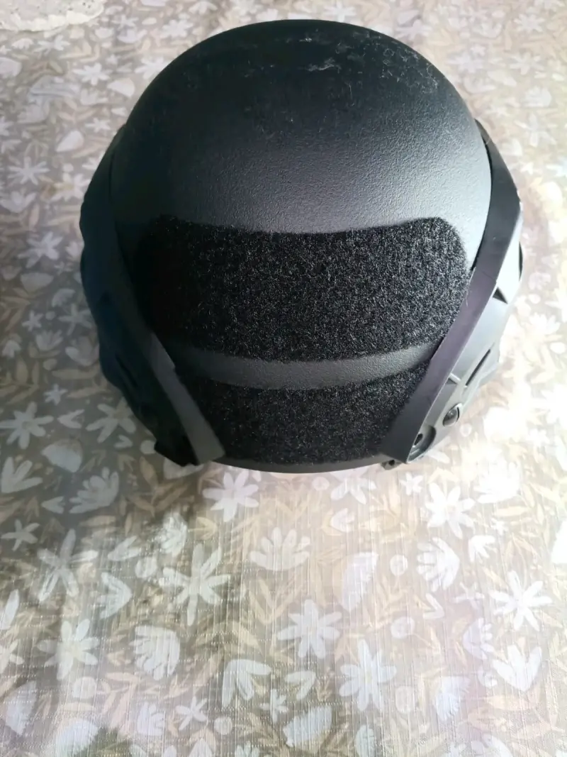 Casco táctico negro - 6