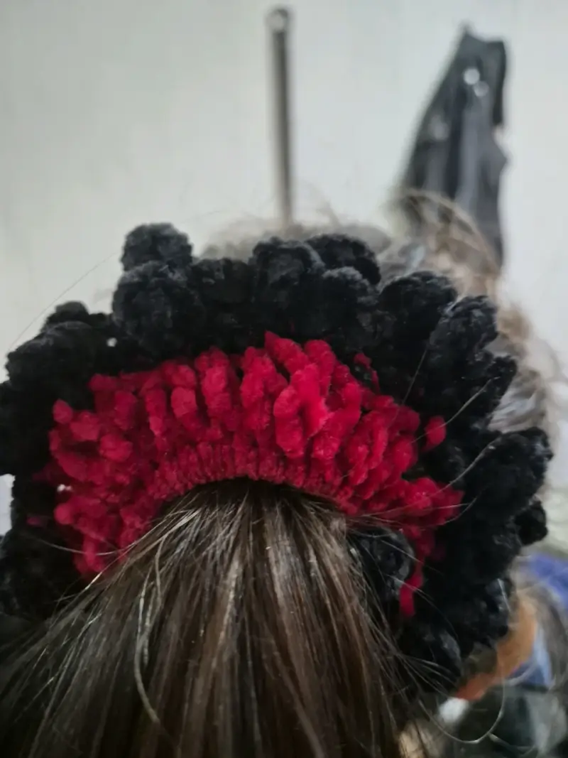 Colet de lana, hilo a crochet - 1