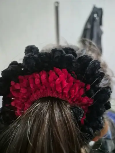 Colet de lana, hilo a crochet - miniatura 1