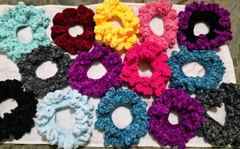 Colet de lana, hilo a crochet - 2