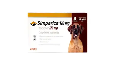 Simparica 40 a 60 kg x 3 comprimidos - miniatura 1