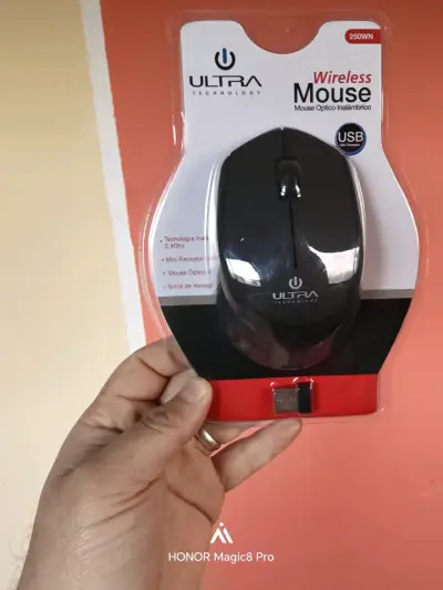 Mouse inalámbrico Ultra Technology - miniatura 2