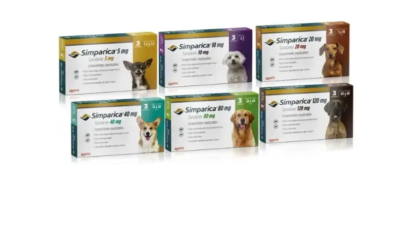 Simparica 10 a 20 kg x 3 comprimidos - 2