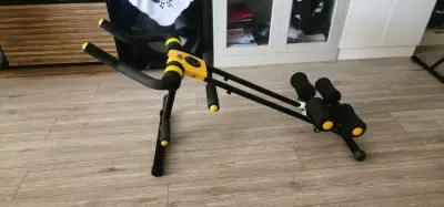 Máquina de ejercicio escaladora amarilla - miniatura 4