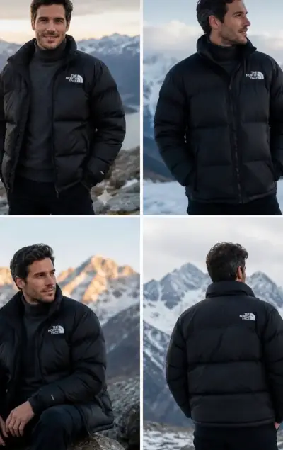 Chaqueta negra The North Face - miniatura 1