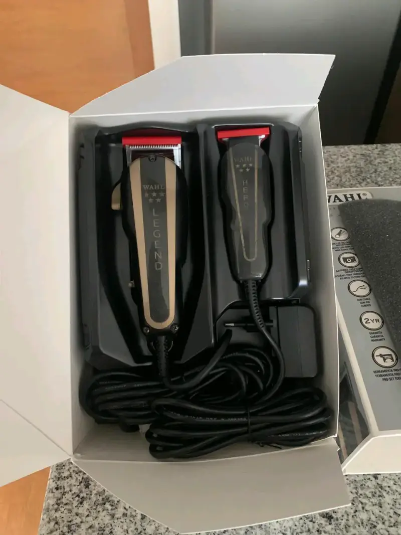Set de cortapelos Wahl Legend y Hero - 3