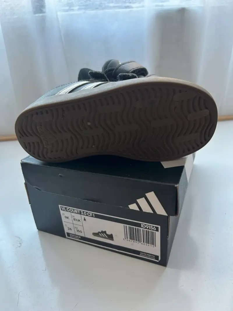 Zapatillas negras de niño Adidas - 3