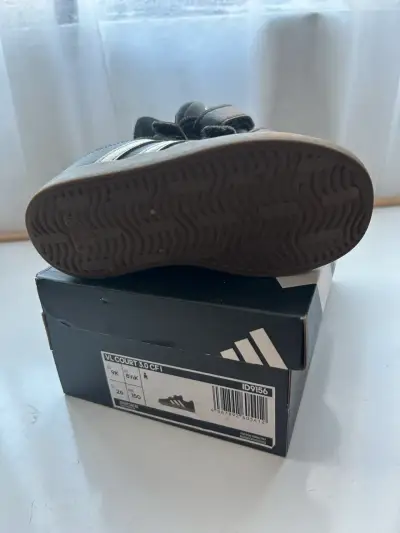 Zapatillas negras de niño Adidas - miniatura 3