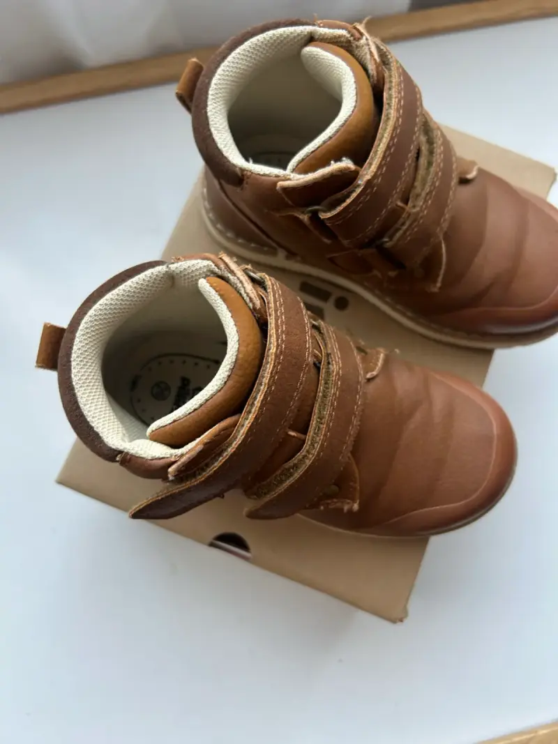 Botines marrones para niños Pillin - 2
