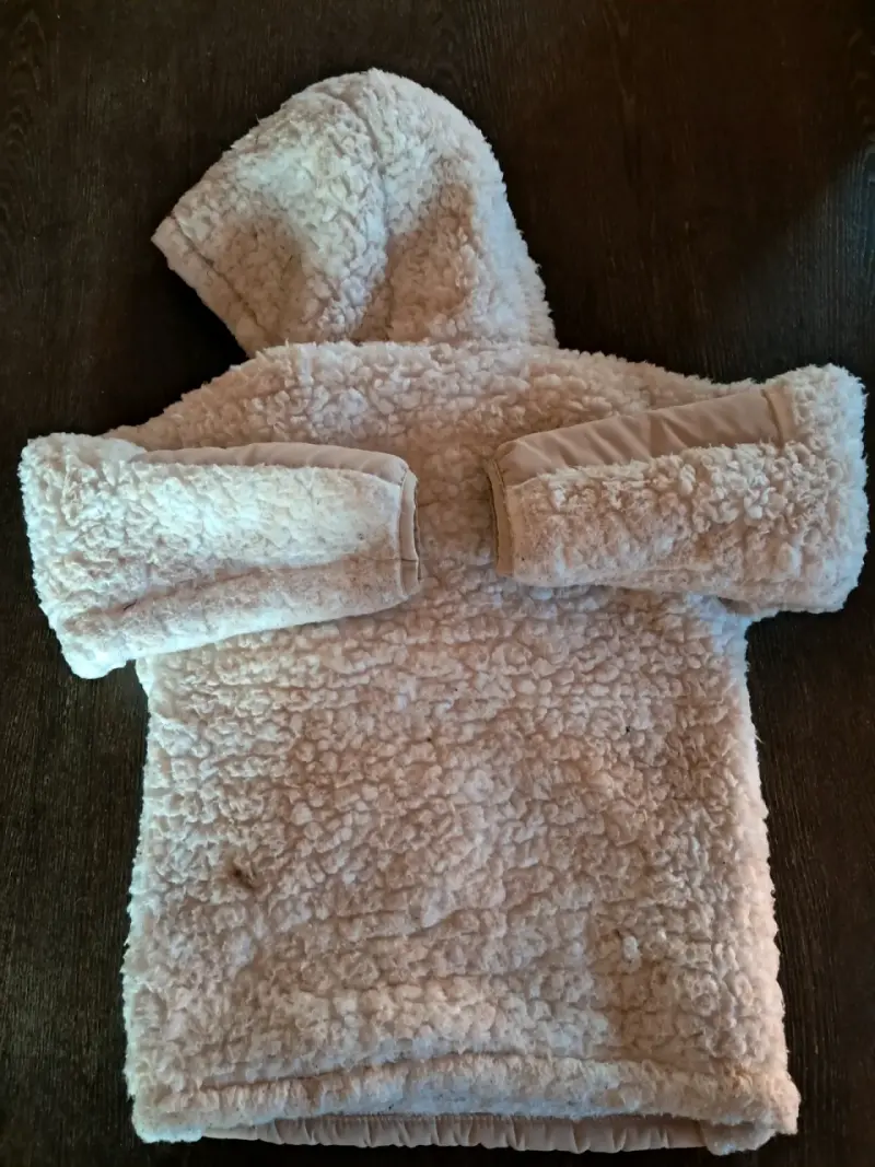 Polar beige con gorro para niño - 3