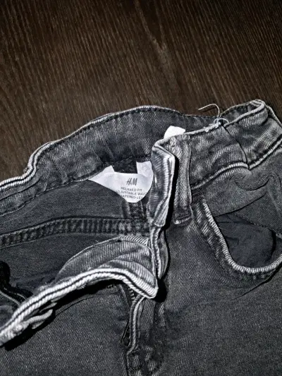 Jeans negros para niño - miniatura 2