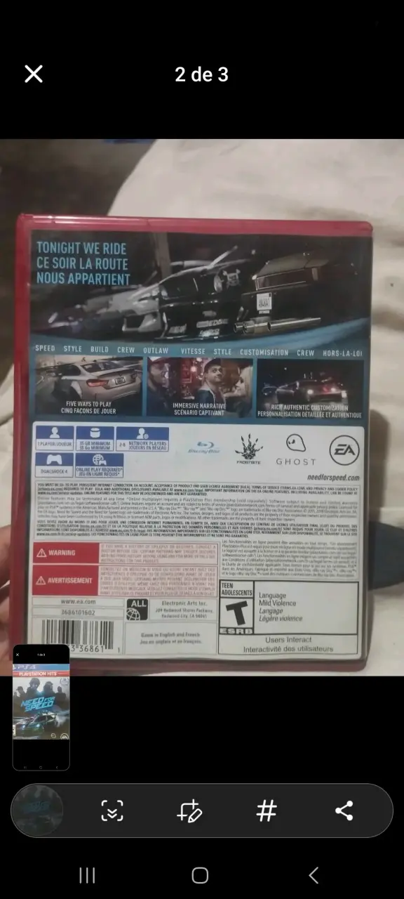 Juego PS4 Need for Speed - 2