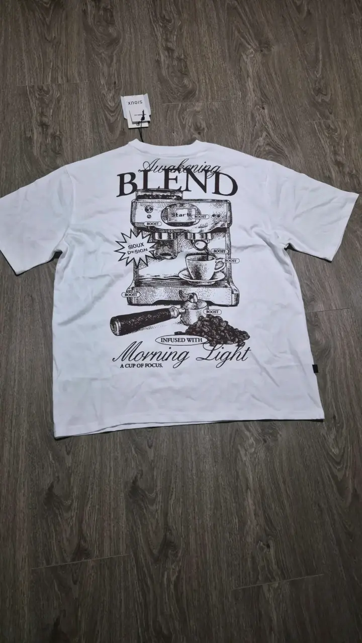 Polera SIOUX oversize talla L - 1