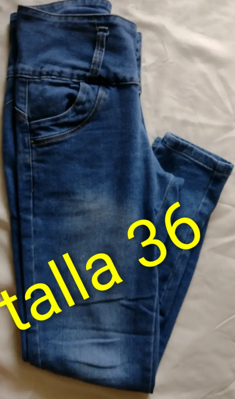 Jeans ajustados azul medio - 5