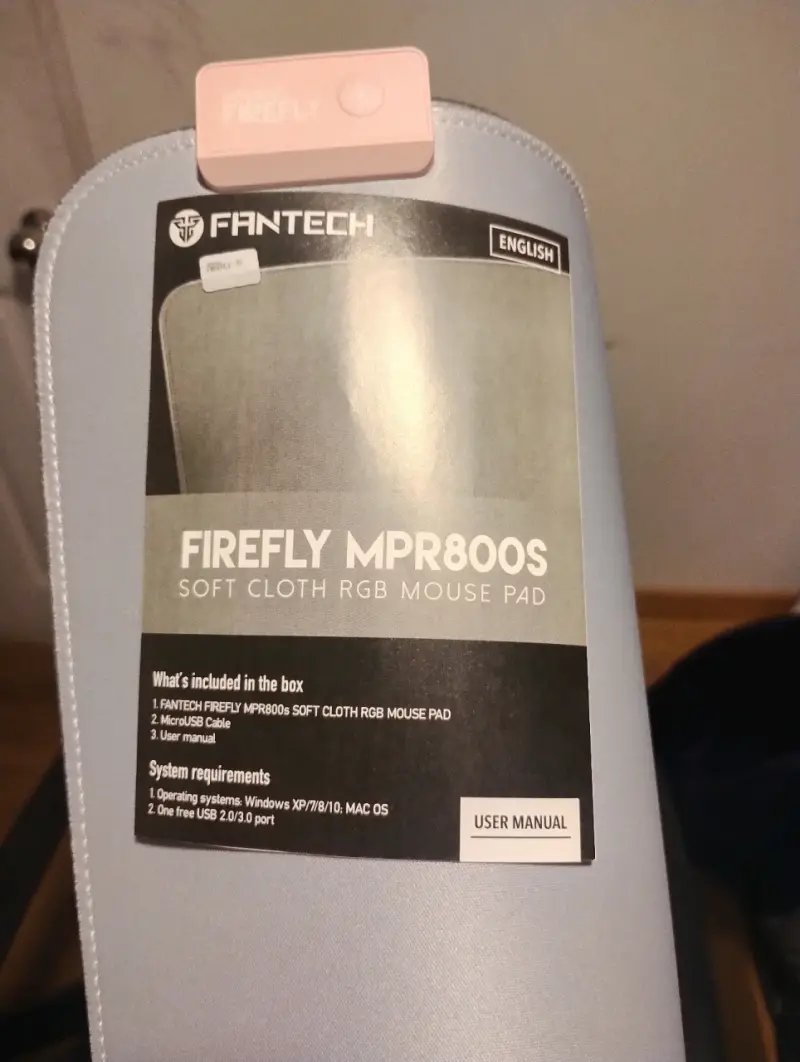 Alfombrilla Fantech FIREFLY MPR800s RGB - 3