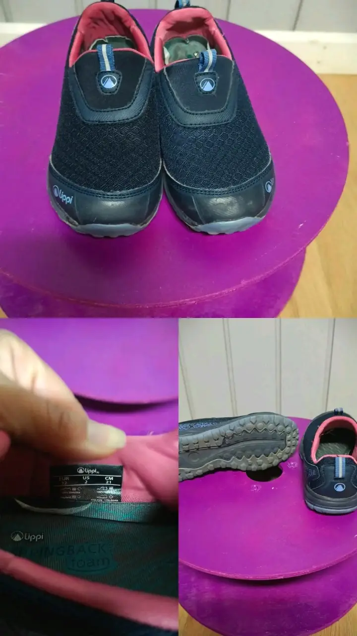 Zapatillas Lippi niña azul y rosa