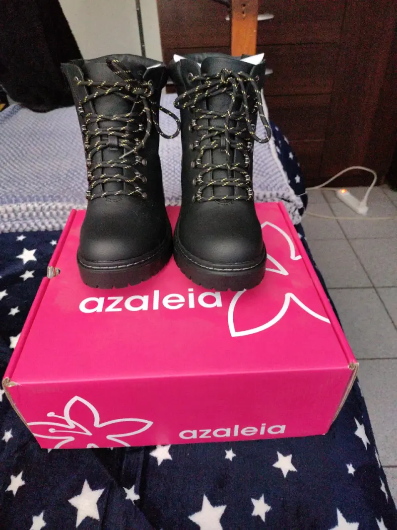 Botas negras Azaleia nuevas - 1