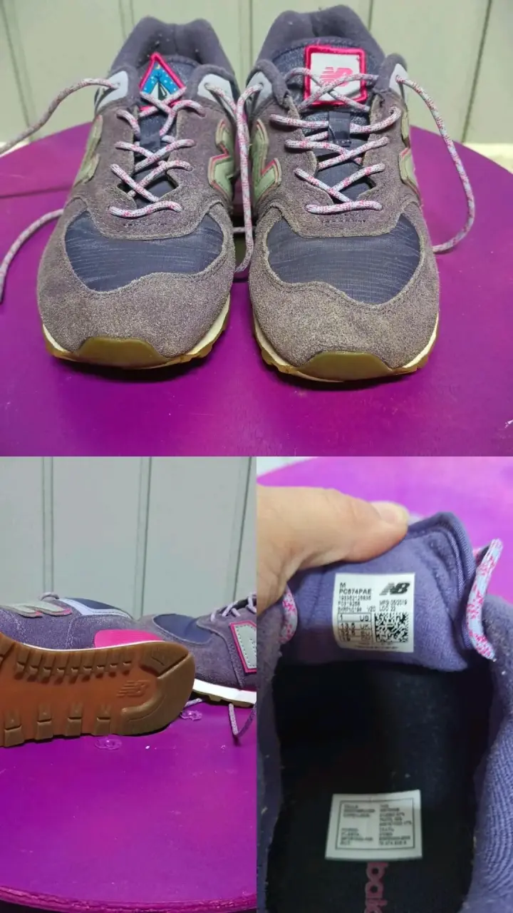 Zapatillas deportivas New Balance moradas