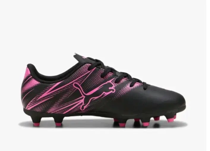 Botines de fútbol negros y rosados - 2