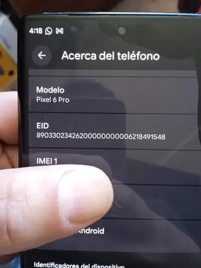 Smartphone Google Pixel 6 Pro - miniatura 2