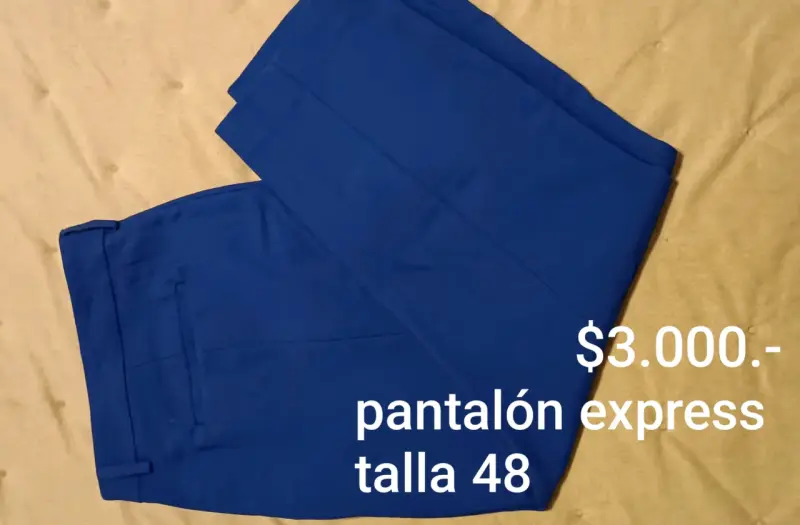 Pantalón azul talla 48